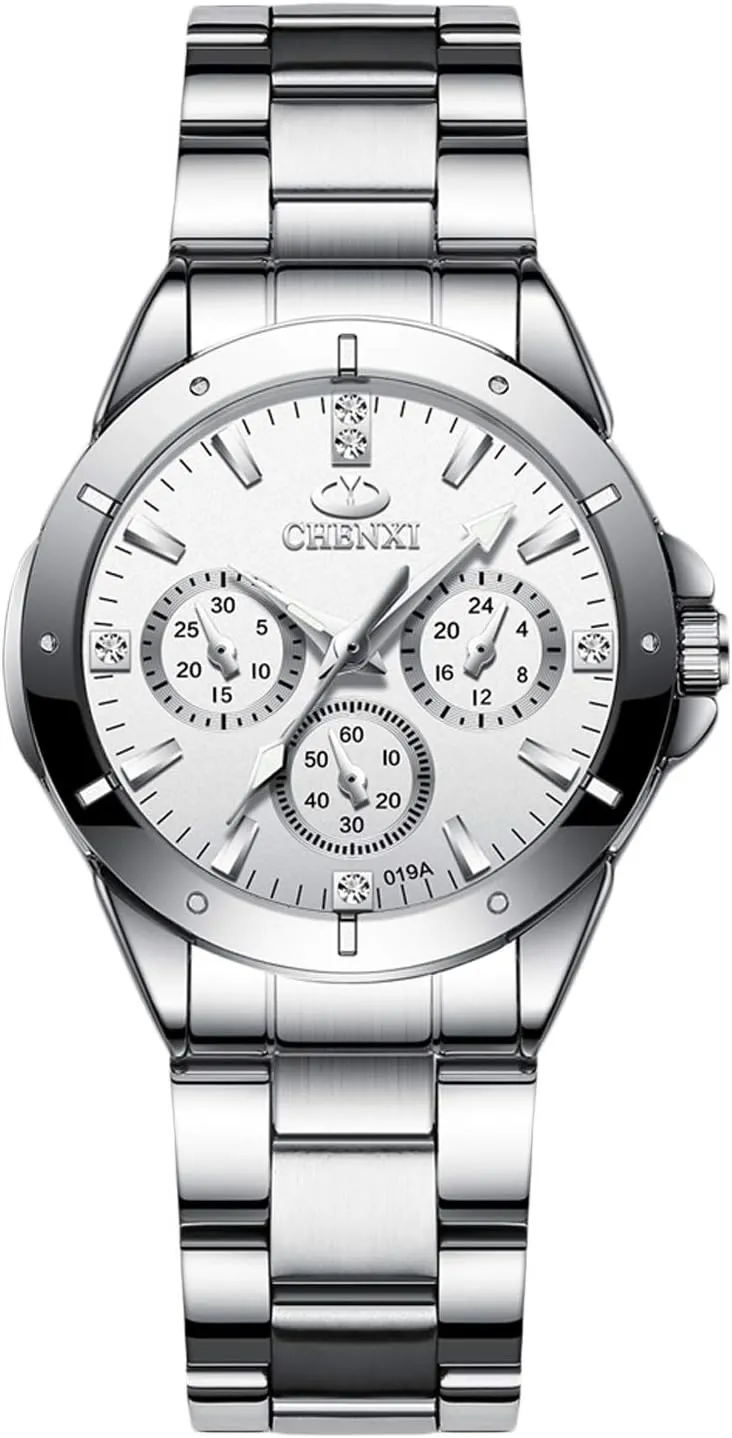 Luminous Wristwatch with Stainless Steel Brecelet Ladies Dress Watch RORIOS Multifunction Women Watch Analogue adapt worthwhile achieve captivity lash marble Quartz Watch 
