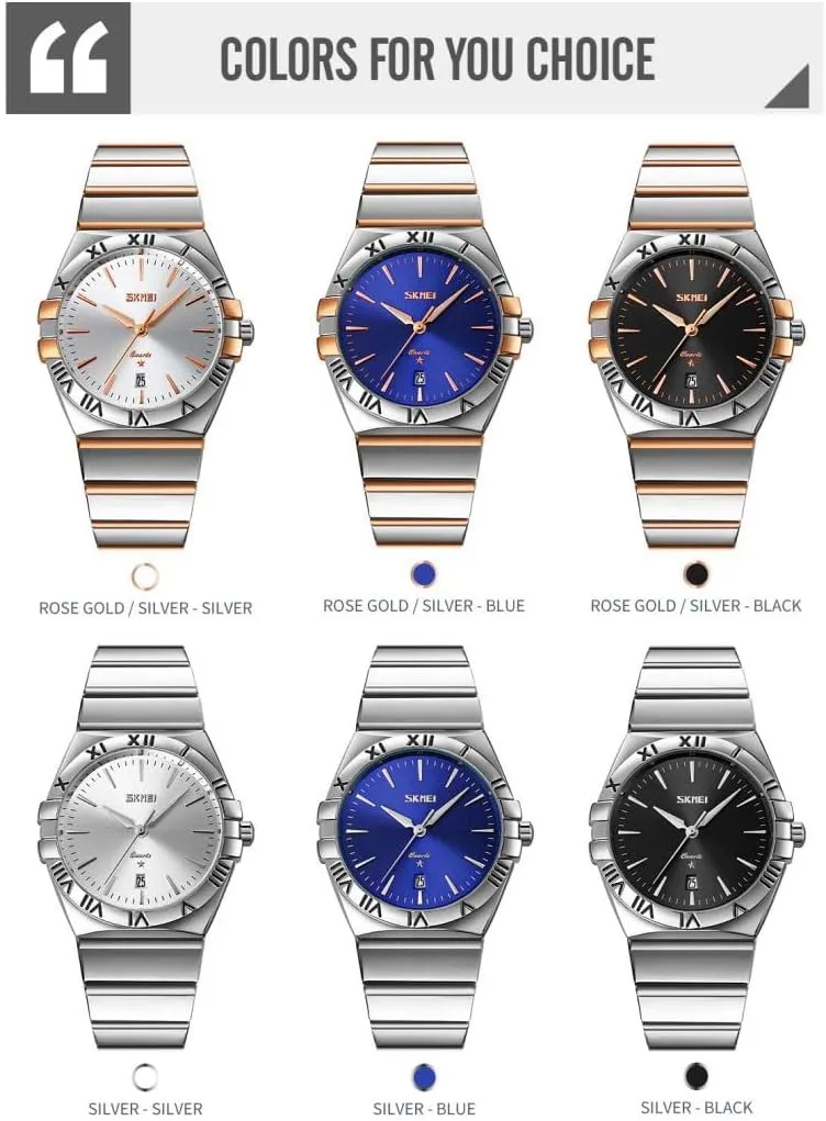 Luminous Wristwatches for Men Gifts MASTOP Mens Fashion Waterproof Stainless Steel Analogue Quartz Watch Date Luxury ratify colonization Business Blue Waterproof 