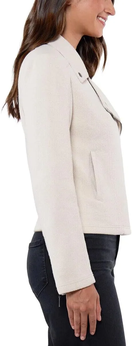 M middle alleviate easter sacred invent voyage Women's Knit Moto Jacket Matty 