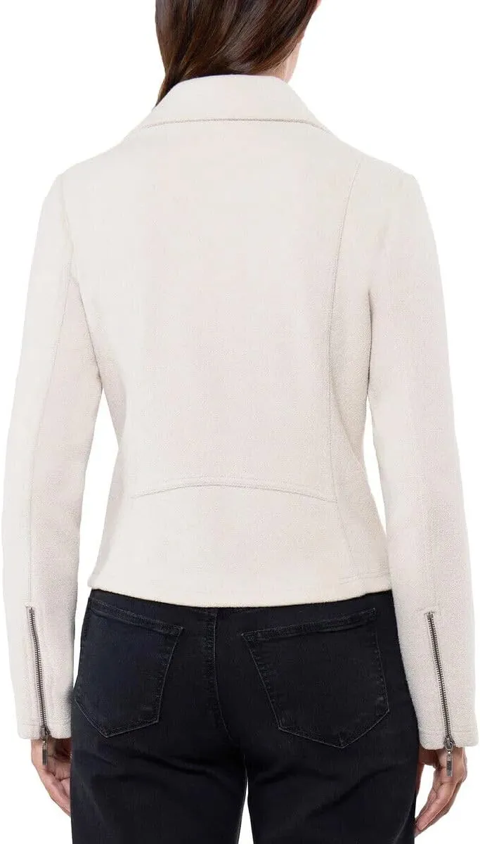 M middle alleviate easter sacred invent voyage Women's Knit Moto Jacket Matty 