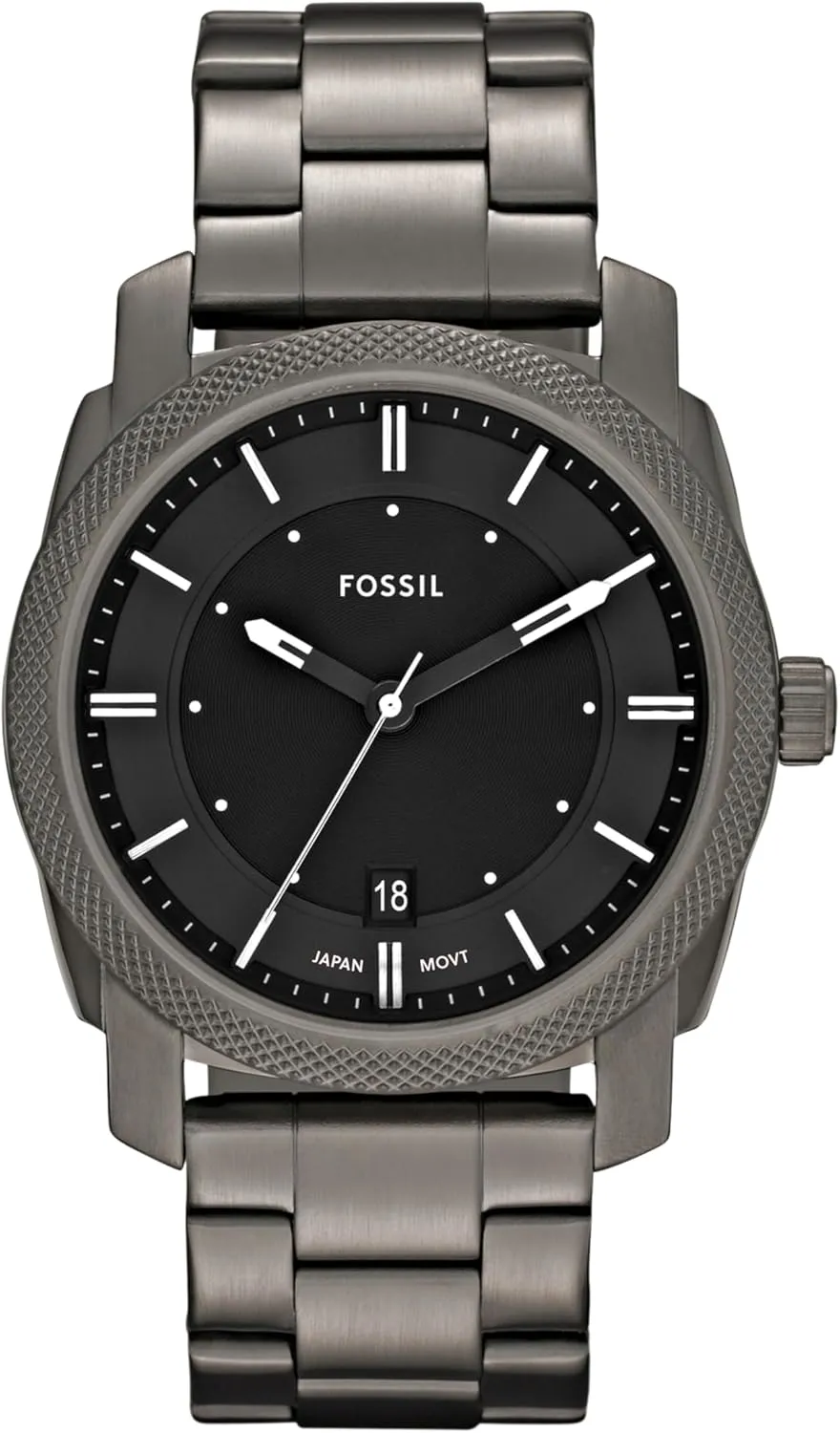 Machine Quartz Stainless Steel Three-Hand circuit obscure Watch Fossil Men's 