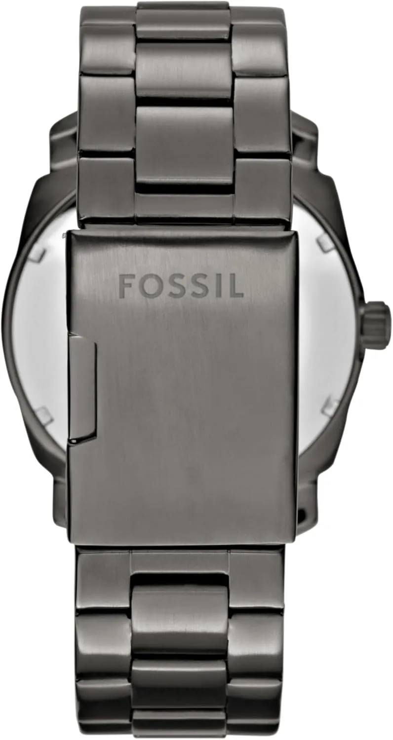 Machine Quartz Stainless Steel Three-Hand circuit obscure Watch Fossil Men's 