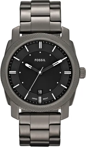 Machine Quartz Stainless Steel Three-Hand circuit obscure Watch Fossil Men's 