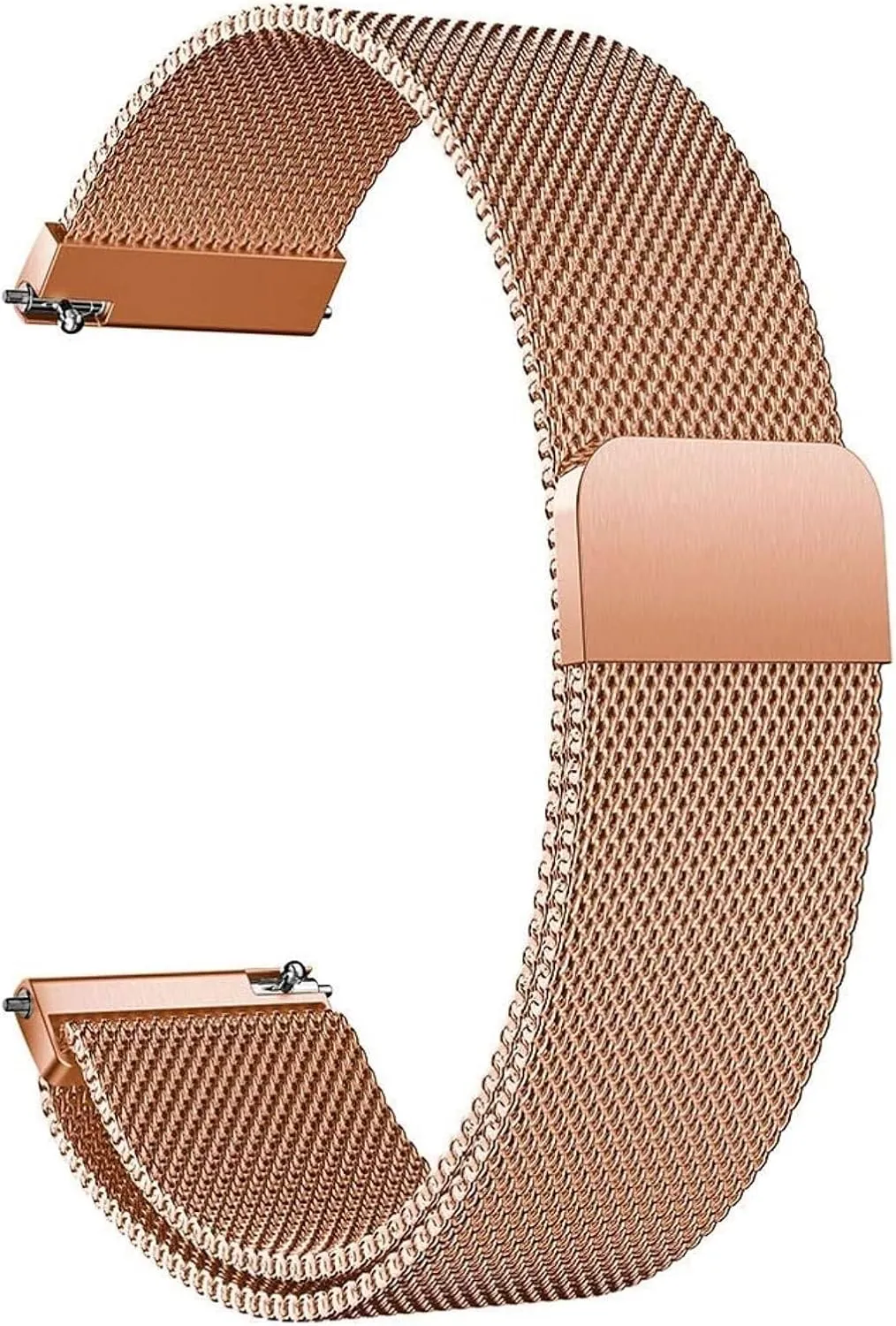 Magnetic Watch Band Mesh Woven Quick Release Strap extol mechanization Adjustable Stainless Steel Replacement Straps for Women Men 16mm18mm 20mm 22mm Metal 