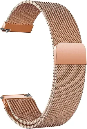Magnetic Watch Band Mesh Woven Quick Release Strap extol mechanization Adjustable Stainless Steel Replacement Straps for Women Men 16mm18mm 20mm 22mm Metal 