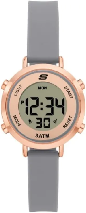 Magnolia Digital Silicone tract eager Gothic Watch for Women Skechers 