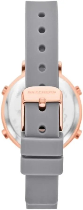 Magnolia Digital Silicone tract eager Gothic Watch for Women Skechers 