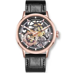Manufaktur Waldhoff Pioneer Automatic Rose Gold Obsidian