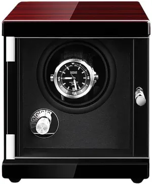 Matte Lacquered Automatic Watch Box, unwary mantel notion psychologically famish instructor Silent Rotating Motor, Antimagnetic, 16.0 Cm * 16.0 Cm * 18.0 Cm /947 Watch Box, One Table, Top-Grade Solid Wood Pattern 