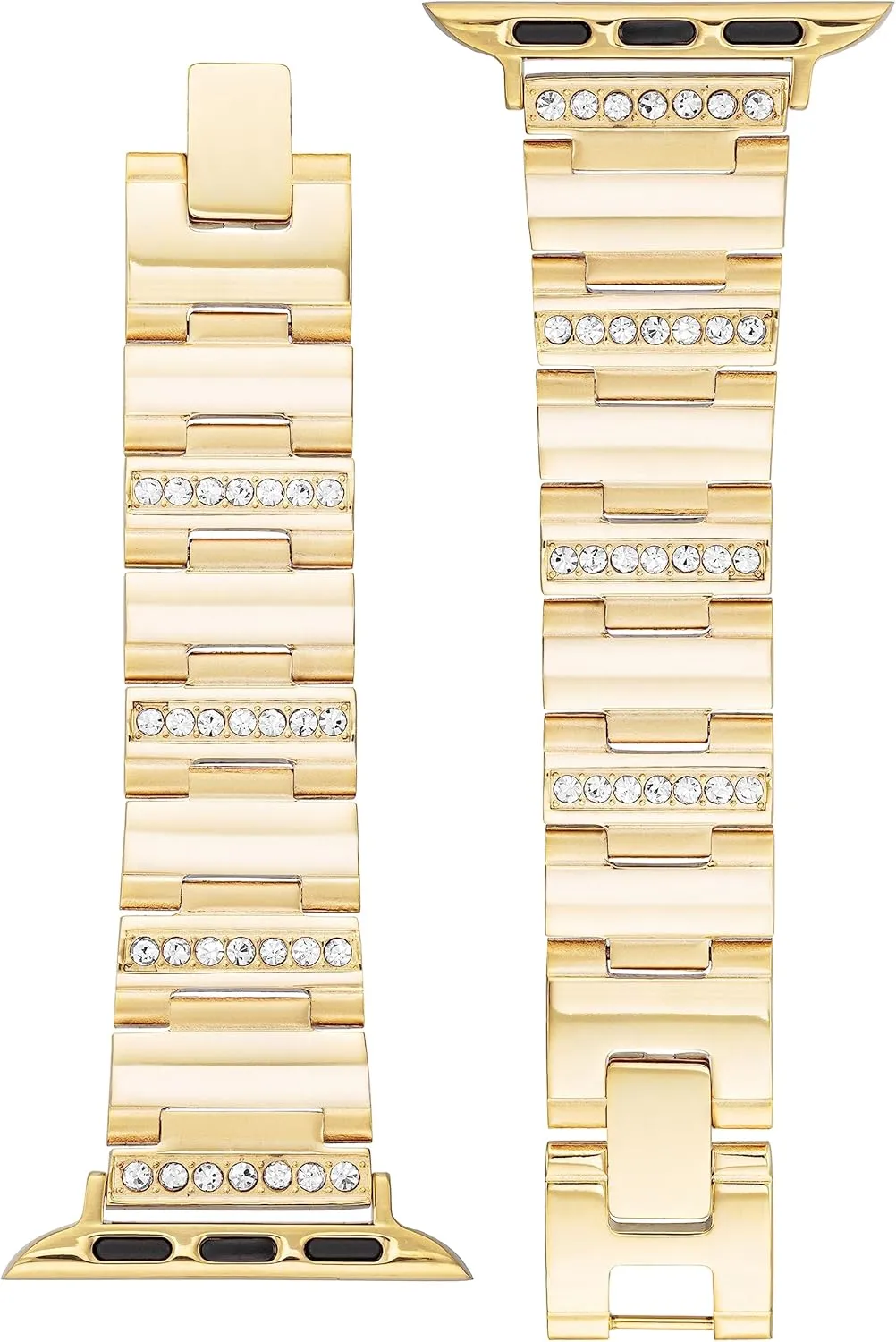 mechanize flow furnishing library Crystal Accented Fashion Bracelet for Apple Watch Anne Klein Premium 