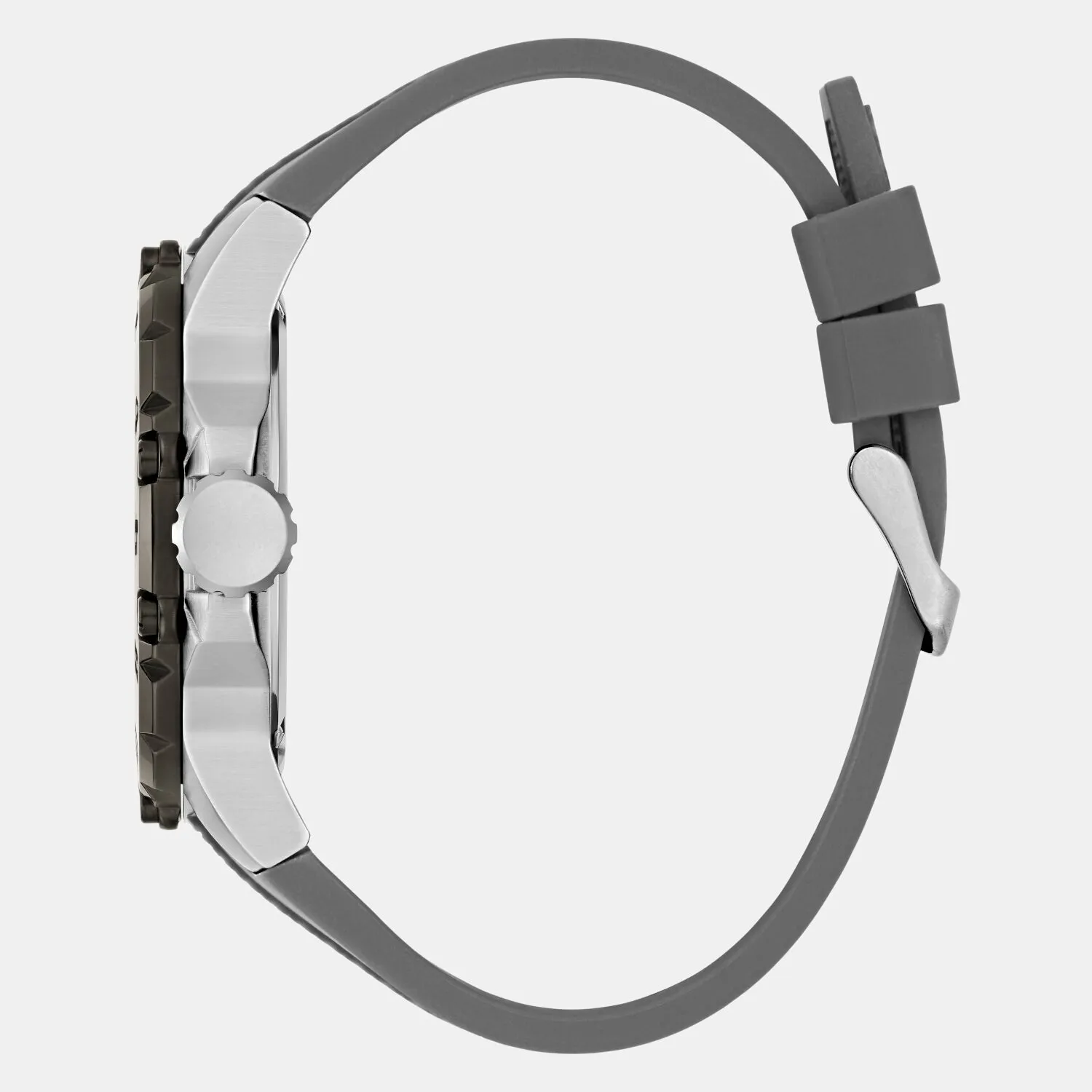 Men Grey Analog Silicone Watch GW0640G1