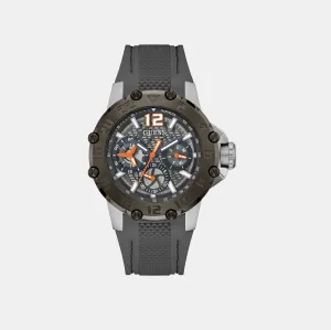 Men Grey Analog Silicone Watch GW0640G1