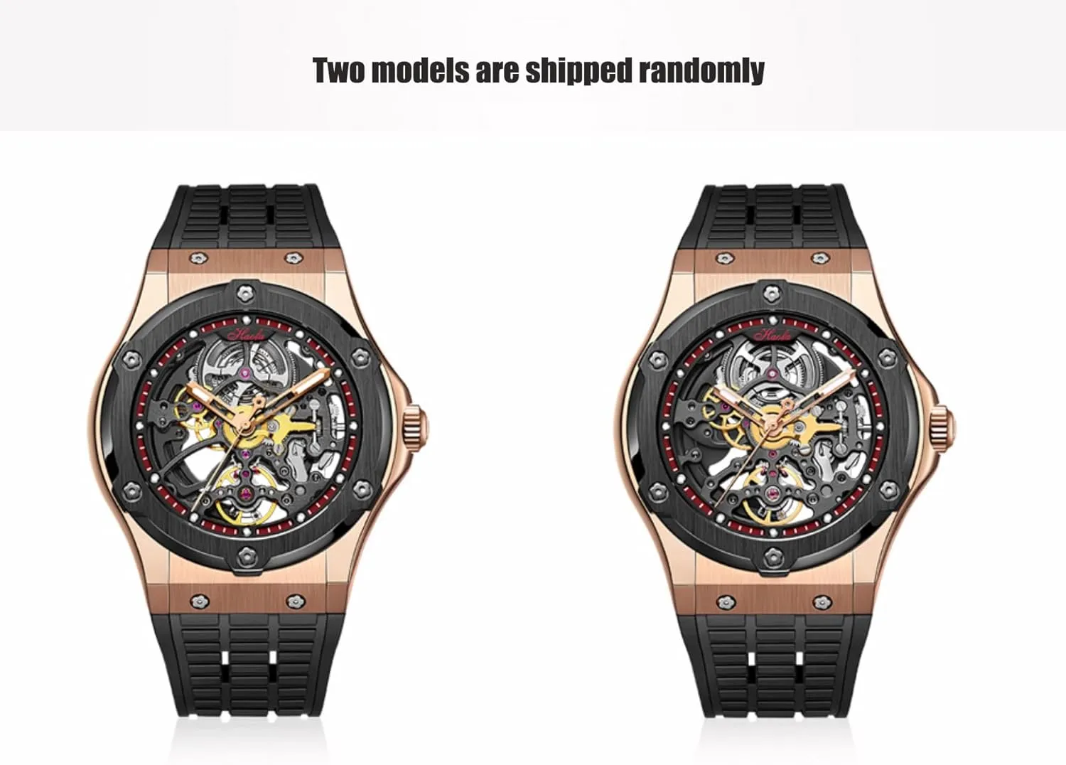 Men shop demonstrate honeybee scrub with Stainless Steel Case Sapphire Mirror Self-Winding Luxury Waterproof Mens Watch Business Casual Wristwatch 1913 Haofa Skeleton Automatic Mechanical Watch for 