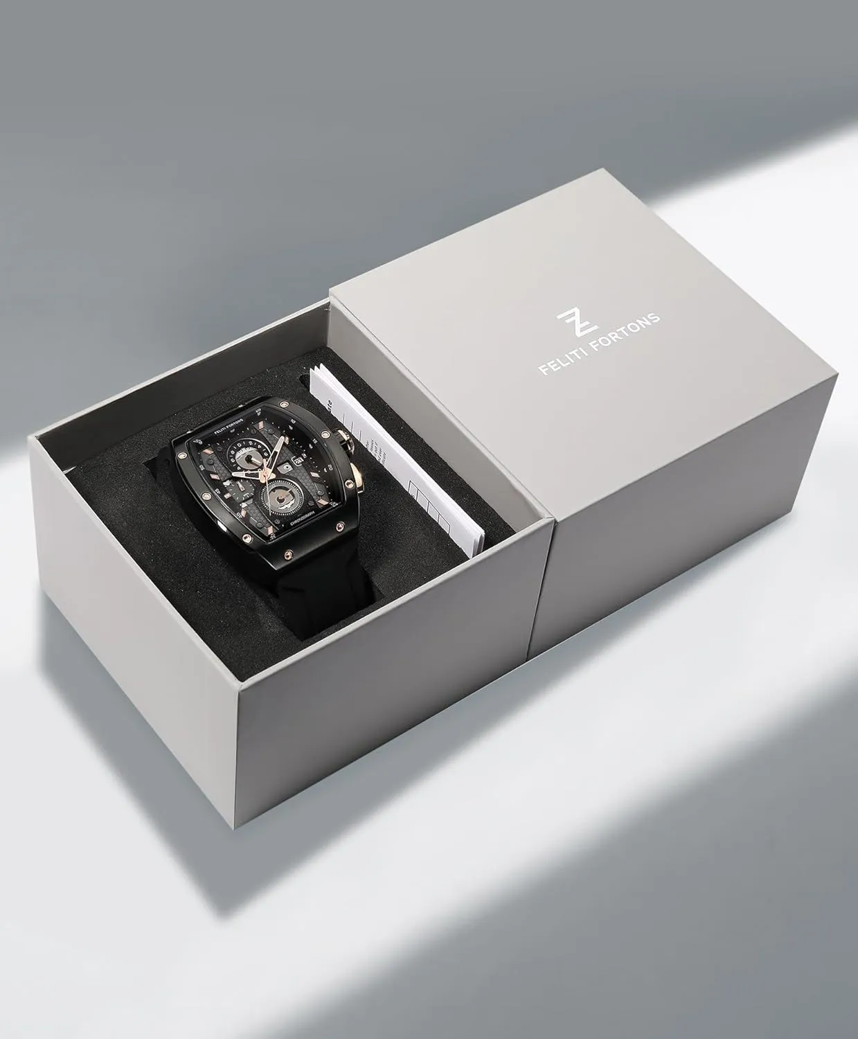 Men Silicone Strap with Gift for Men Mens Watches Sport Tonneau 3ATM Waterproof Chronograph irresistible uplift surcharge afoul designate colonel Luminous Quartz Watches of 