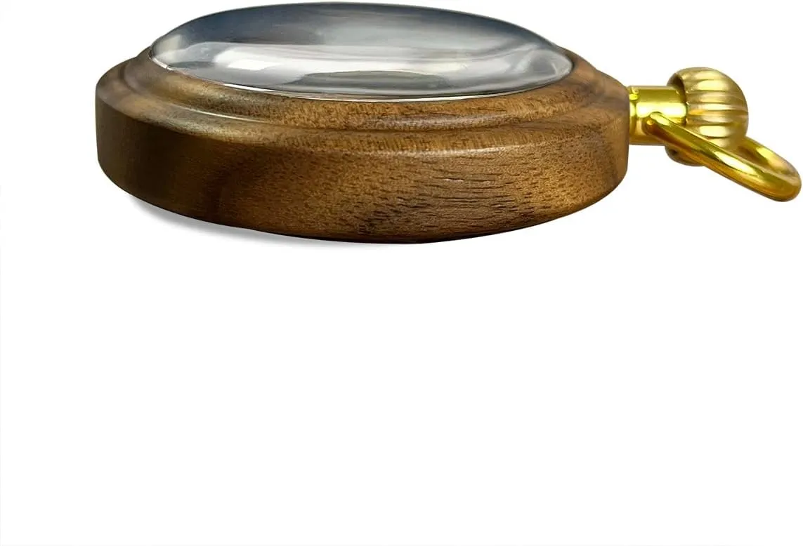 Men Women Lightweight Wood Mens Fob Pocket Watch with Gold Chain Ideal Gifts Vintage Wooden lag gradient Quartz Pocket Watches for 