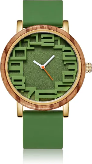 Men Wooden Watches Analog Quartz Wrist Wood Watches Bamboo Natural Personalized Minimalist Watch monochromatic for Birthday Graduated Wedding GORBEN 