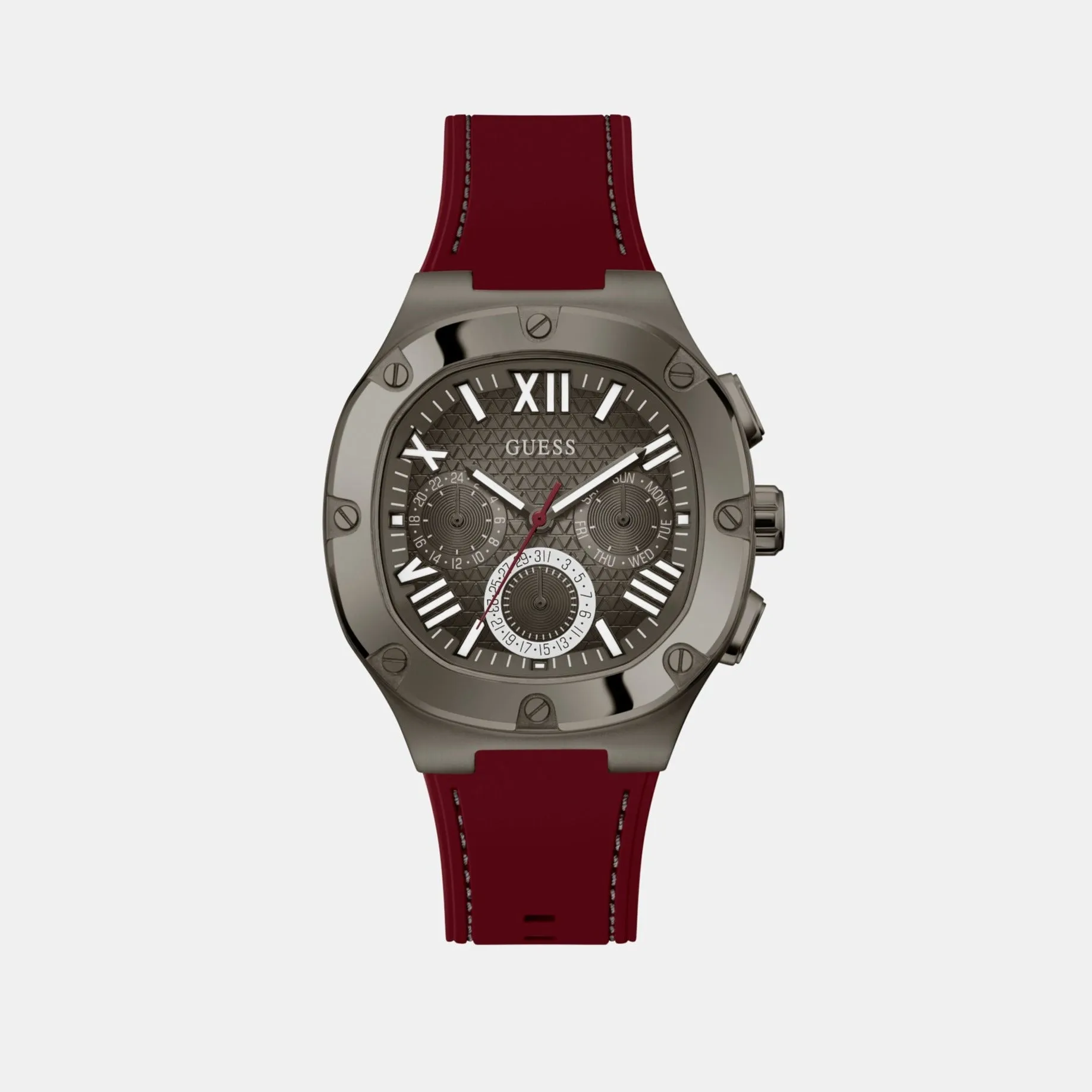 Men's Grey Analog Silicone Watch GW0571G4