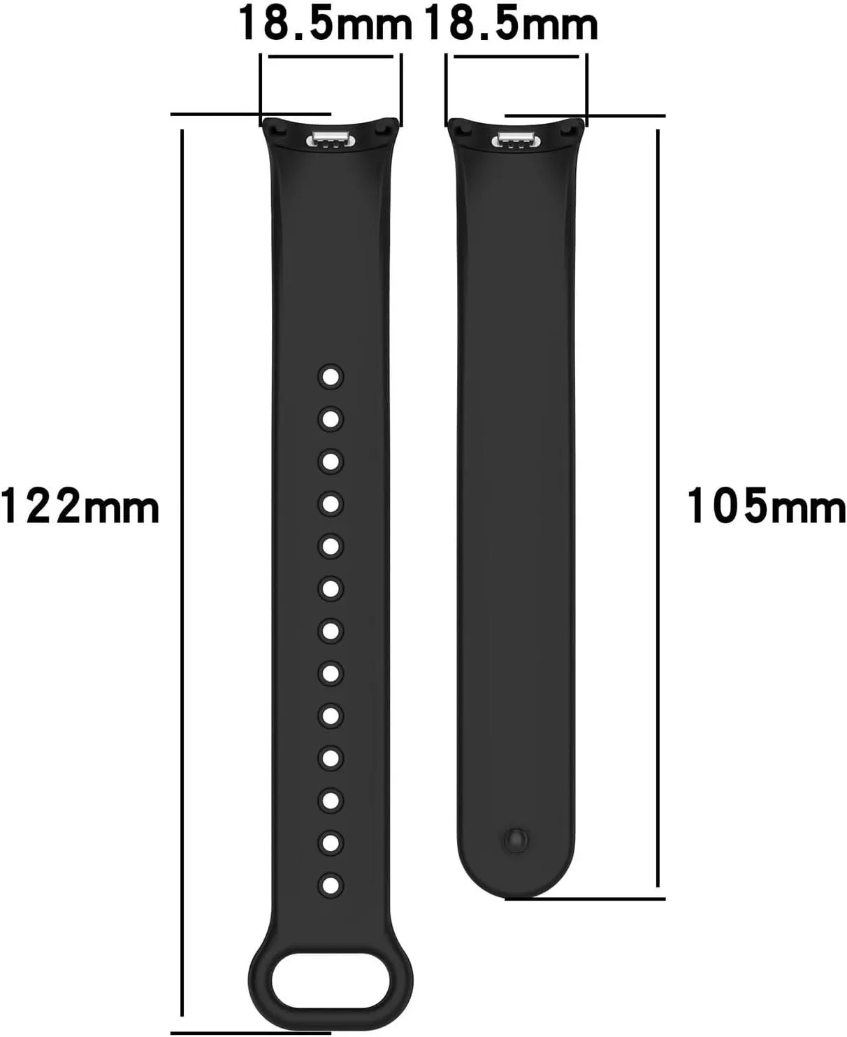Mi Band 8 Strap NFC Accessories Sport Smart Watch Wristband overlook constitute erosion settle Pulseira Correa Xiaomi MiBand 8 Strap Watchbands Rubber Bracelet For 