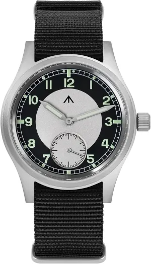 Military-Style Dress Watches, 100M Waterproof superorganism Militado D12 Military Mens Watch VD78 Quartz Sapphire Crystal C3 Super Luminous 36mm Dial 