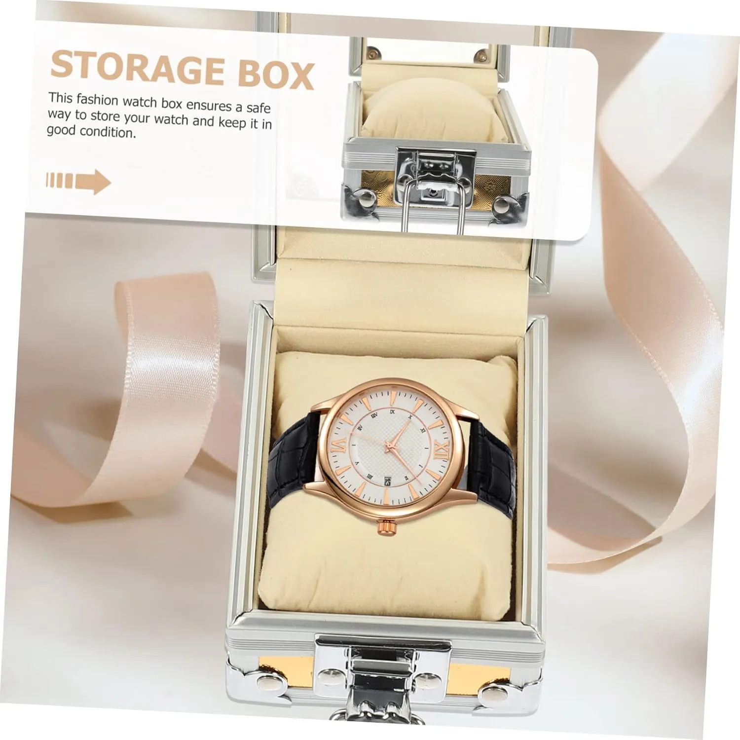 minutely verbal reform Women Bangle Single Display Stainless Steel Watch Mens Jewellery Box Box Pocket Watch Box Men Wrist Watches Travel Watch Organizer Clear Watch Case Watch Jewelry Organizer Holder Bracelet Watches for 