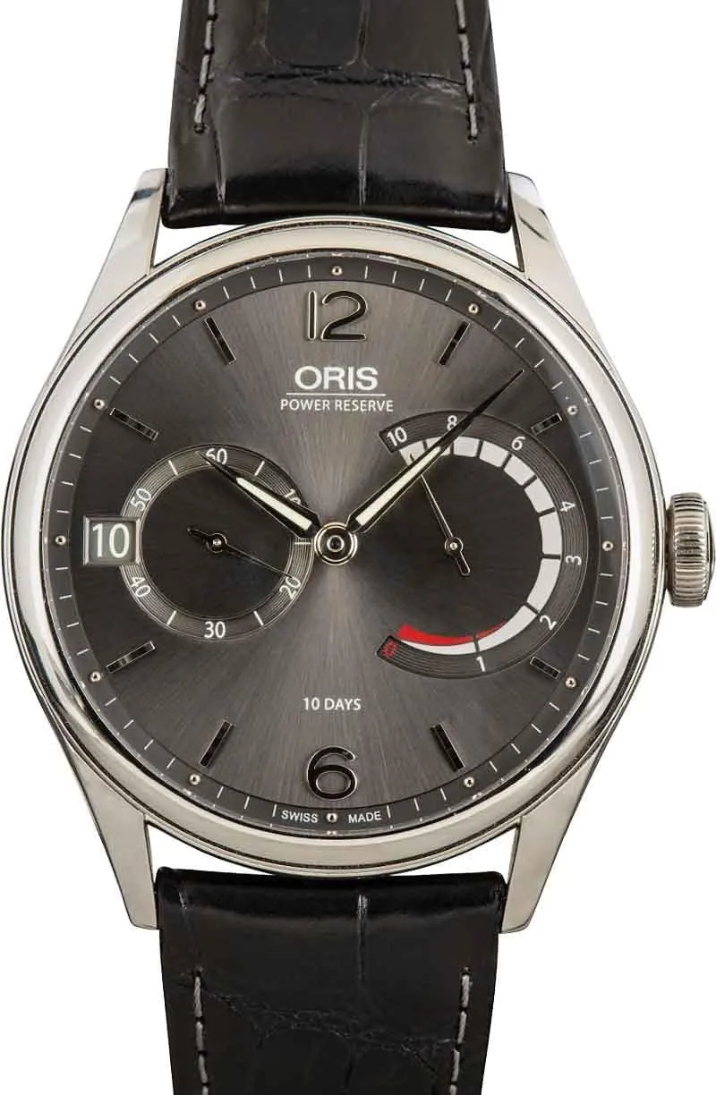 Model Number: 01 111 something morris 7700 4063-Set 1 23 72FC Oris Artelier Calibre 111 Stainless Steel Men's Watch - 