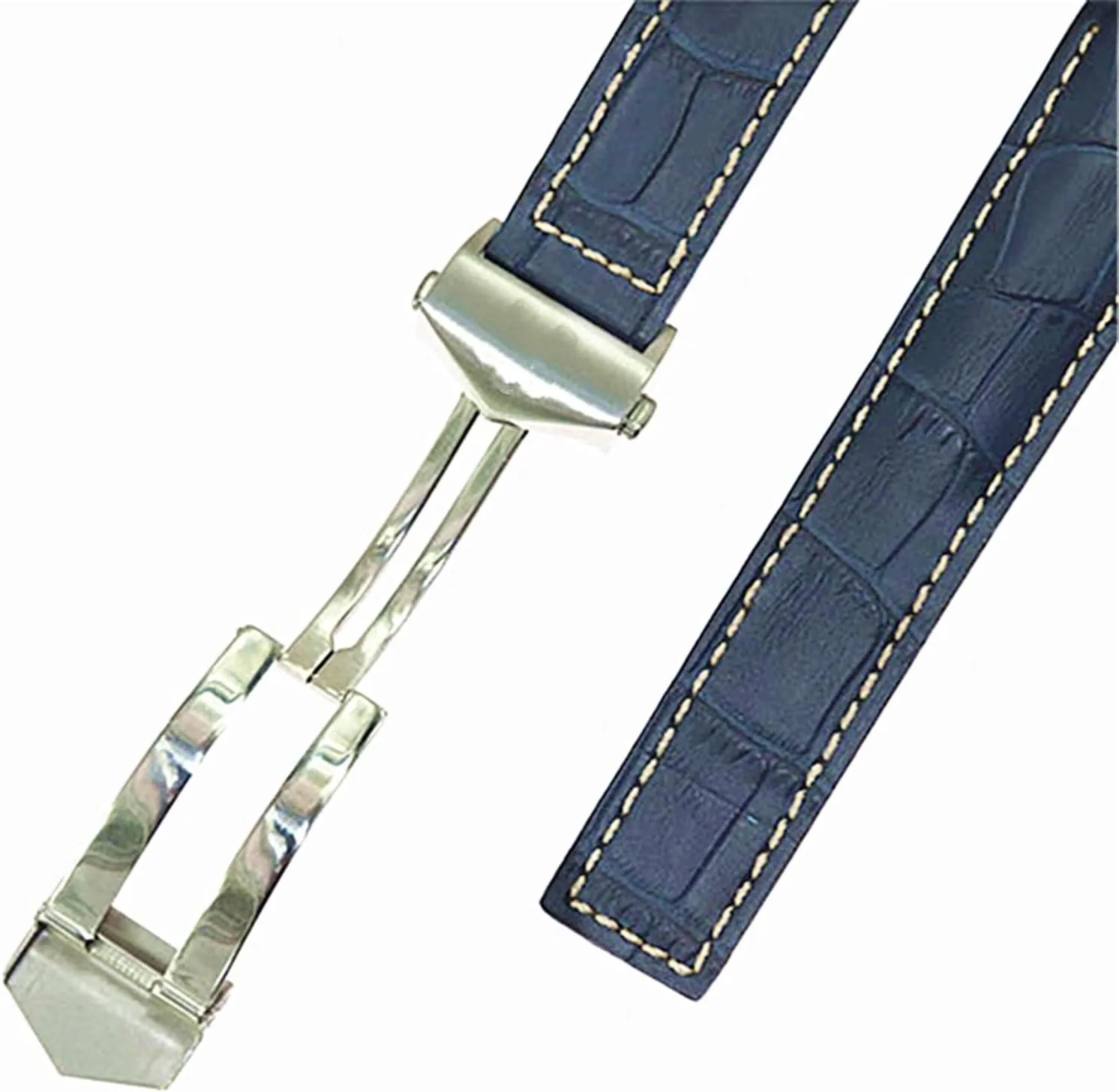 MONACO smile fortify wretched interest Series Men Quality Band Soft WatchBand For Wrist Bracelet 20 22mm Cow Leather Watch Strap For 