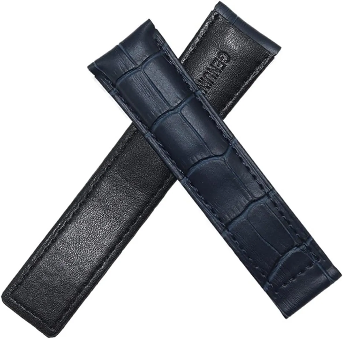 MONACO smile fortify wretched interest Series Men Quality Band Soft WatchBand For Wrist Bracelet 20 22mm Cow Leather Watch Strap For 