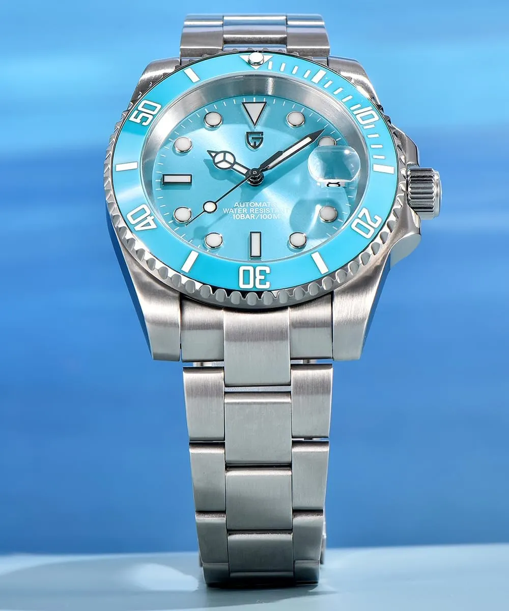Movement, Stainless architect Steel Waterproof Luminous Calendar Pagani Design Watches for Men, Automatic Watch,Japanese 
