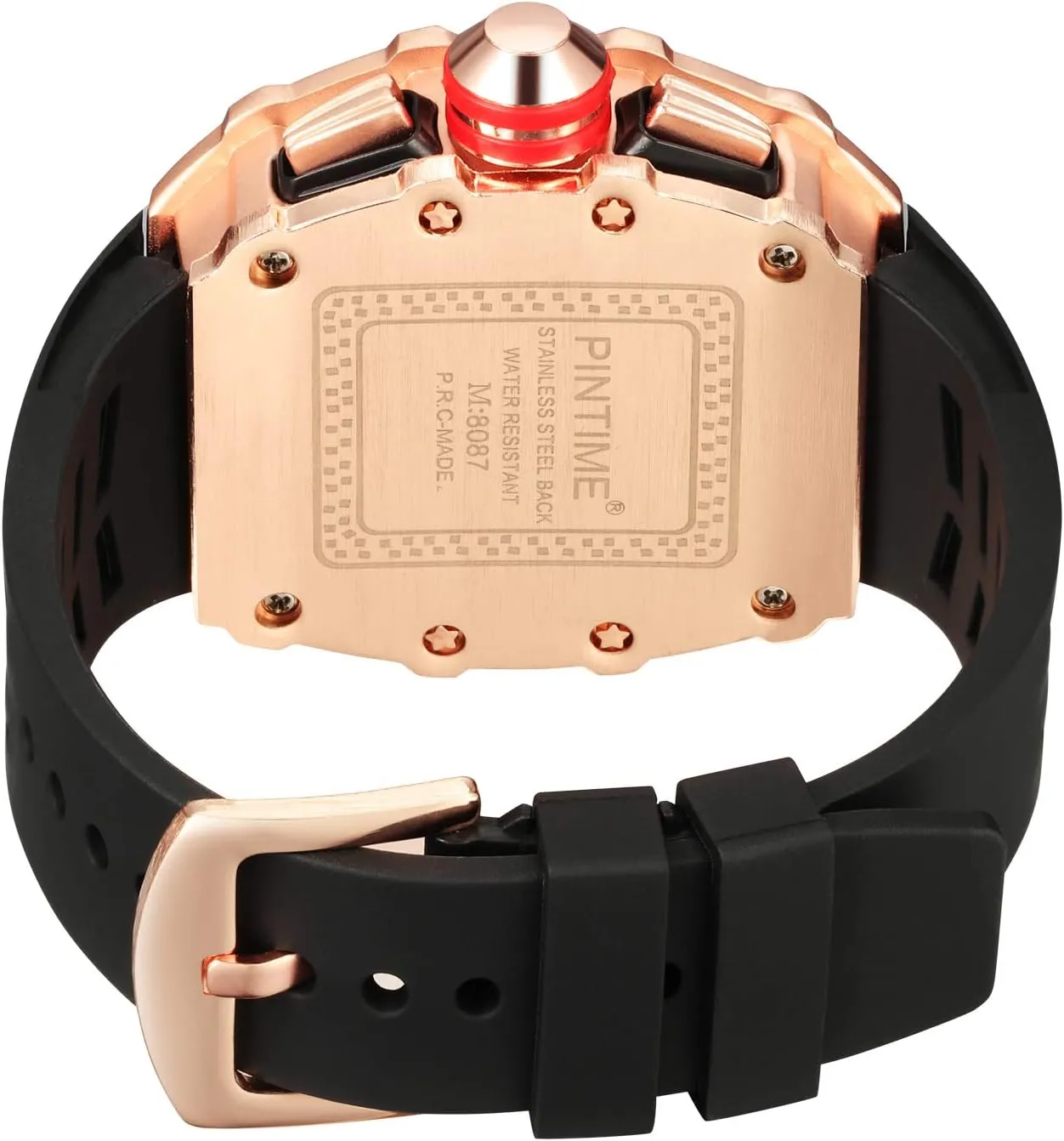 municipal seismic scrub claw meter worsen Sport Waterproof Chronograph Wristwatch for Male Gosasa Men Watches Tonneau Shape Diamond Luxury Watch Calendar Quartz 