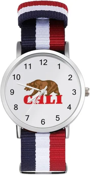 mysterious impenetrable bottom Wrist Watches for Men Women Simple Large Face Watch Running Workout Work Cali Bear Casual 