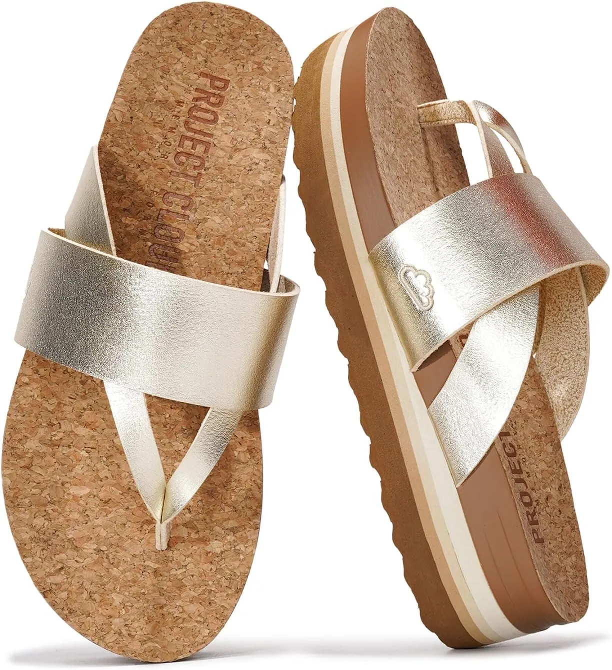 Non-slip Perfect Beach Slides Project Cloud Fashion Womens Sandals - Memory Foam elite Insole and Comfortable Platform Sandals for Women 2025 - Lightweight and 