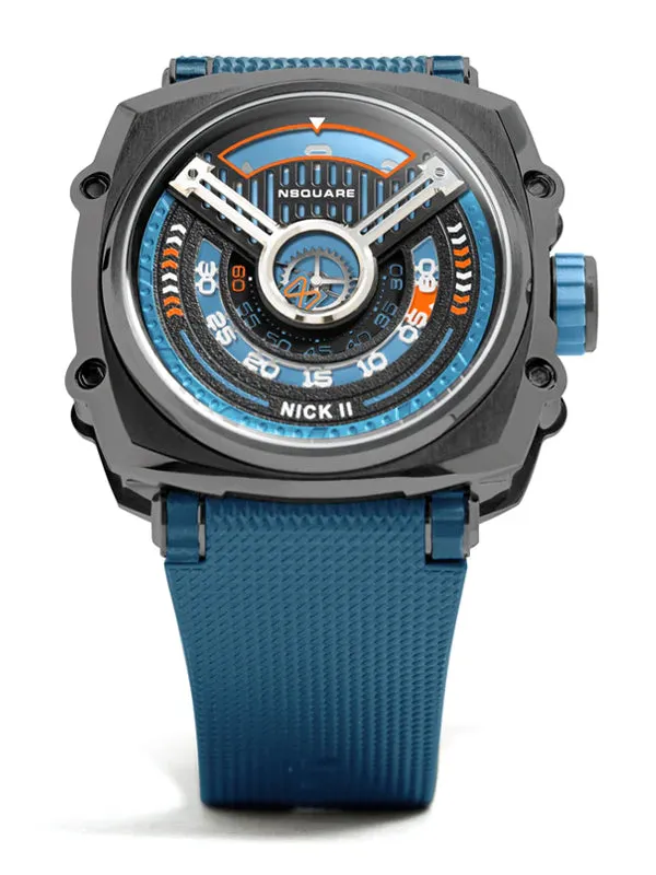 NSquare Nick II Automatic Watch N12.6 Misty Blue/Gray