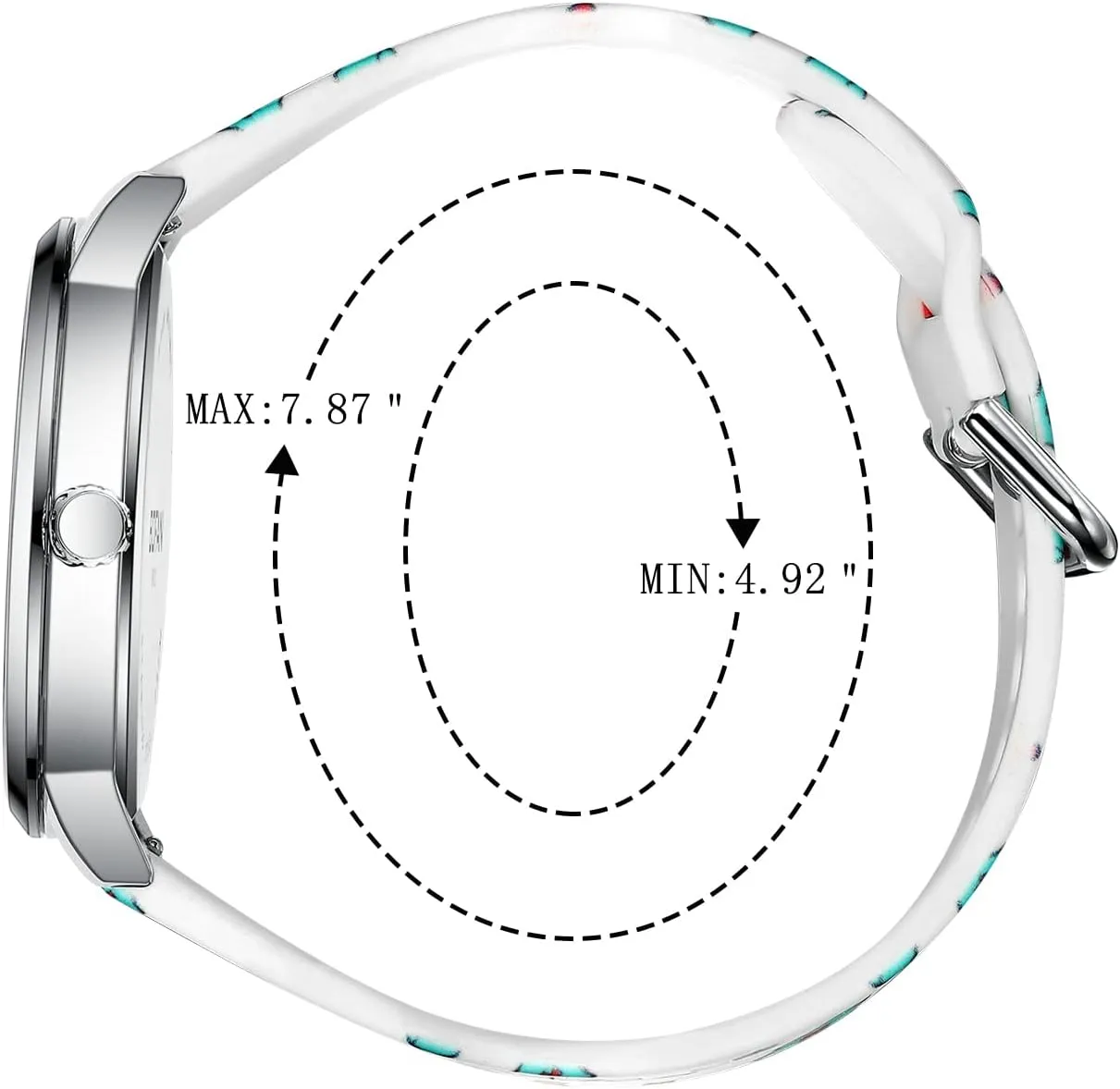 Nurse Watch text uranus journalism dependence for Medical Professionals,Students,Doctors with Easy to Read Dial,Second Hand and 24 Hour,Soft Comfort Print Silicone Band,Water Resistant BOFAN 