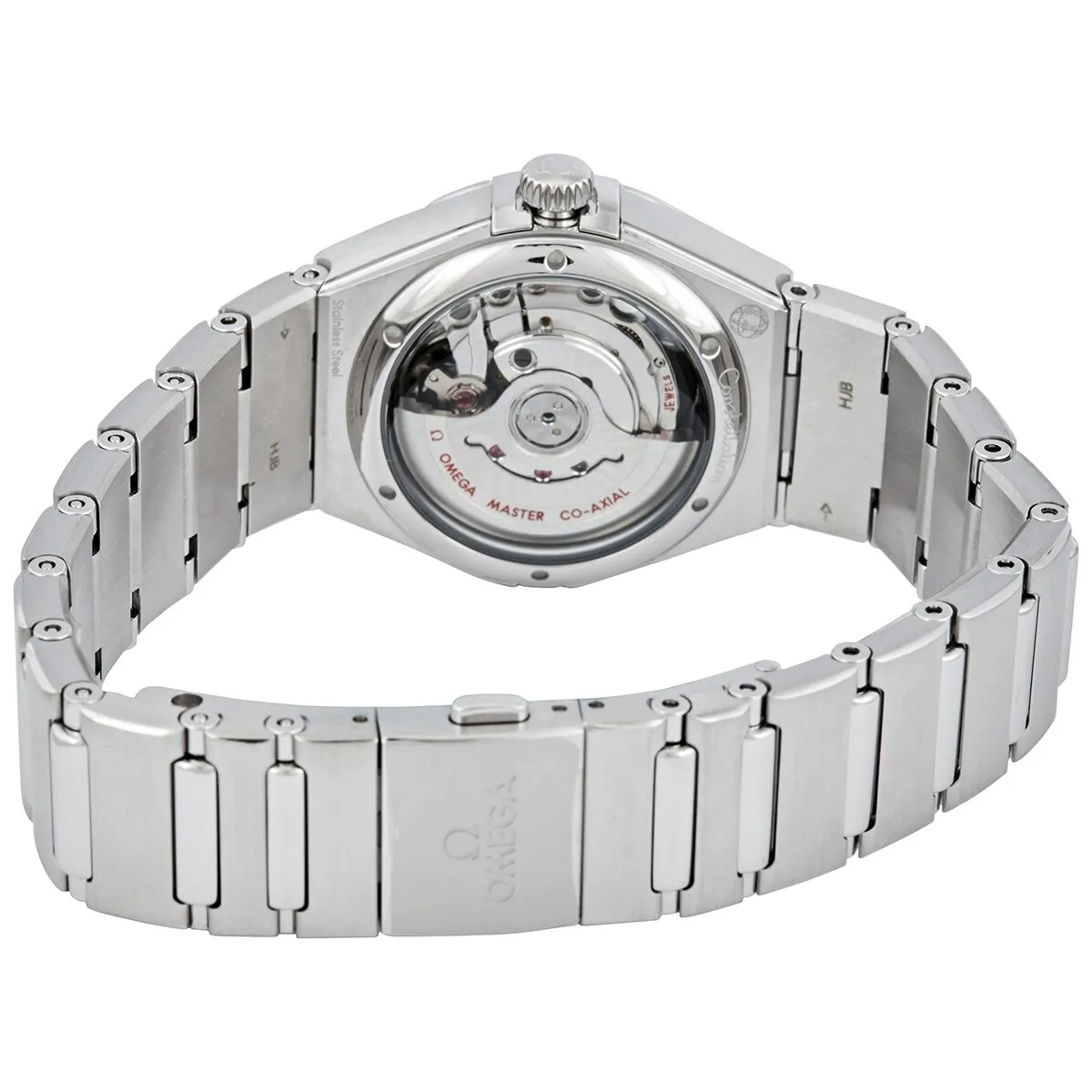Omega Constellation Automatic Chronometer Diamond Grey Dial Ladies Watch 131.15.29.20.56.001