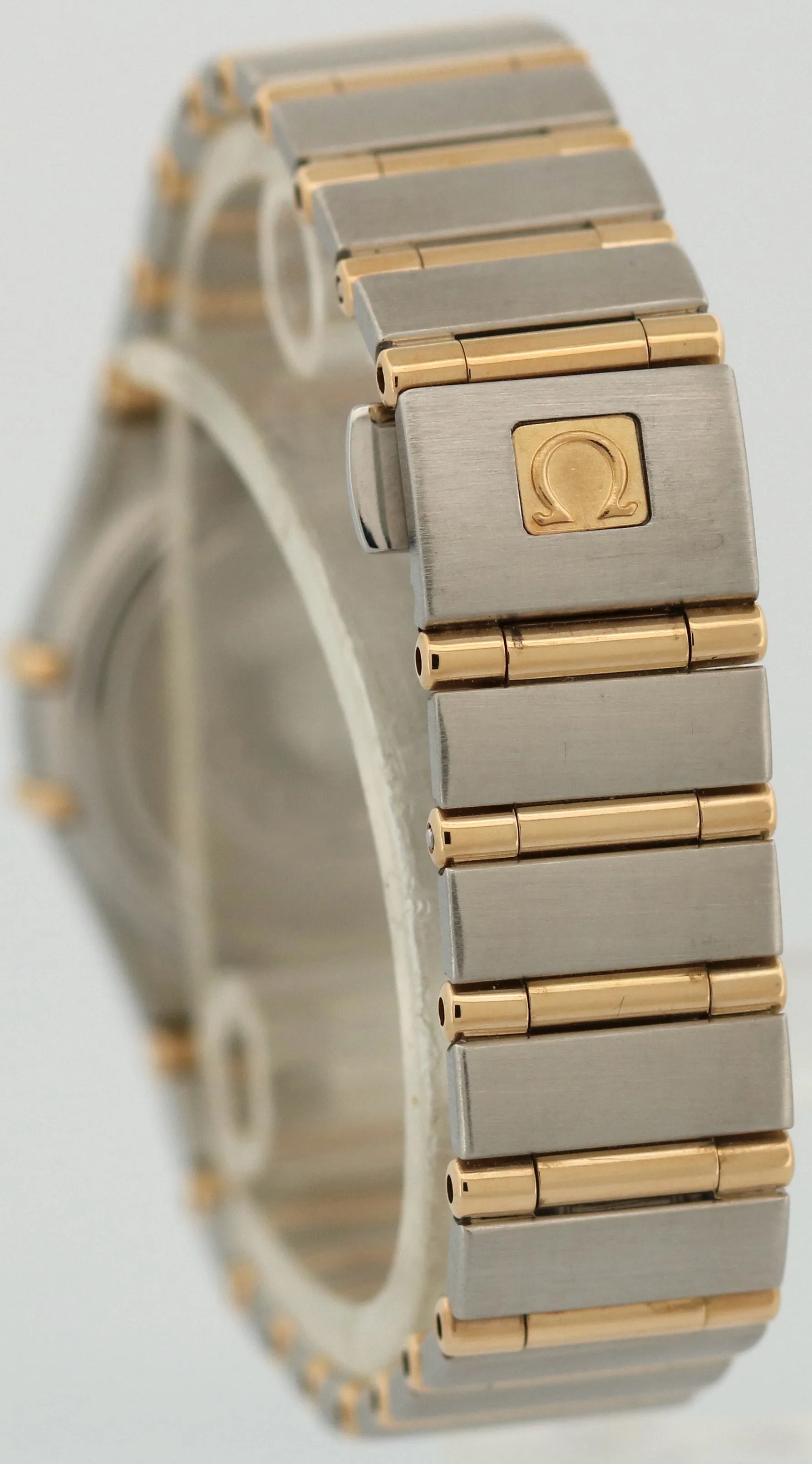 Omega Constellation Two-Tone 18k Gold Steel MOP DIAMOND Quartz 23mm 1267.75.00