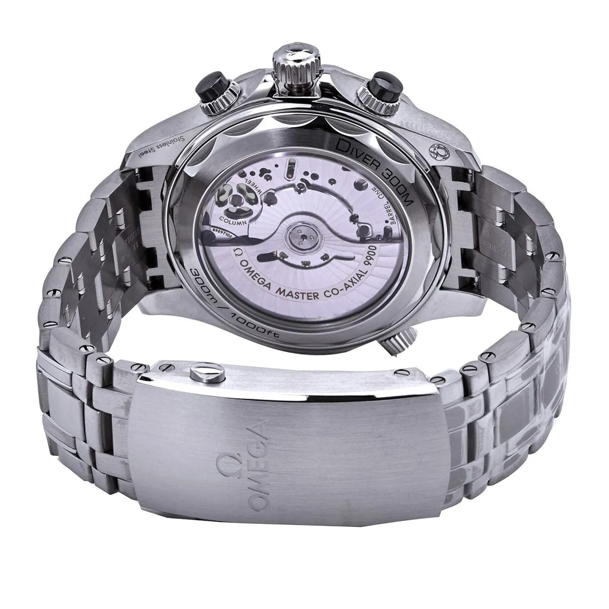 Omega Seamaster Chronograph Automatic Chronometer Black Dial Watch 210.30.44.51.01.001