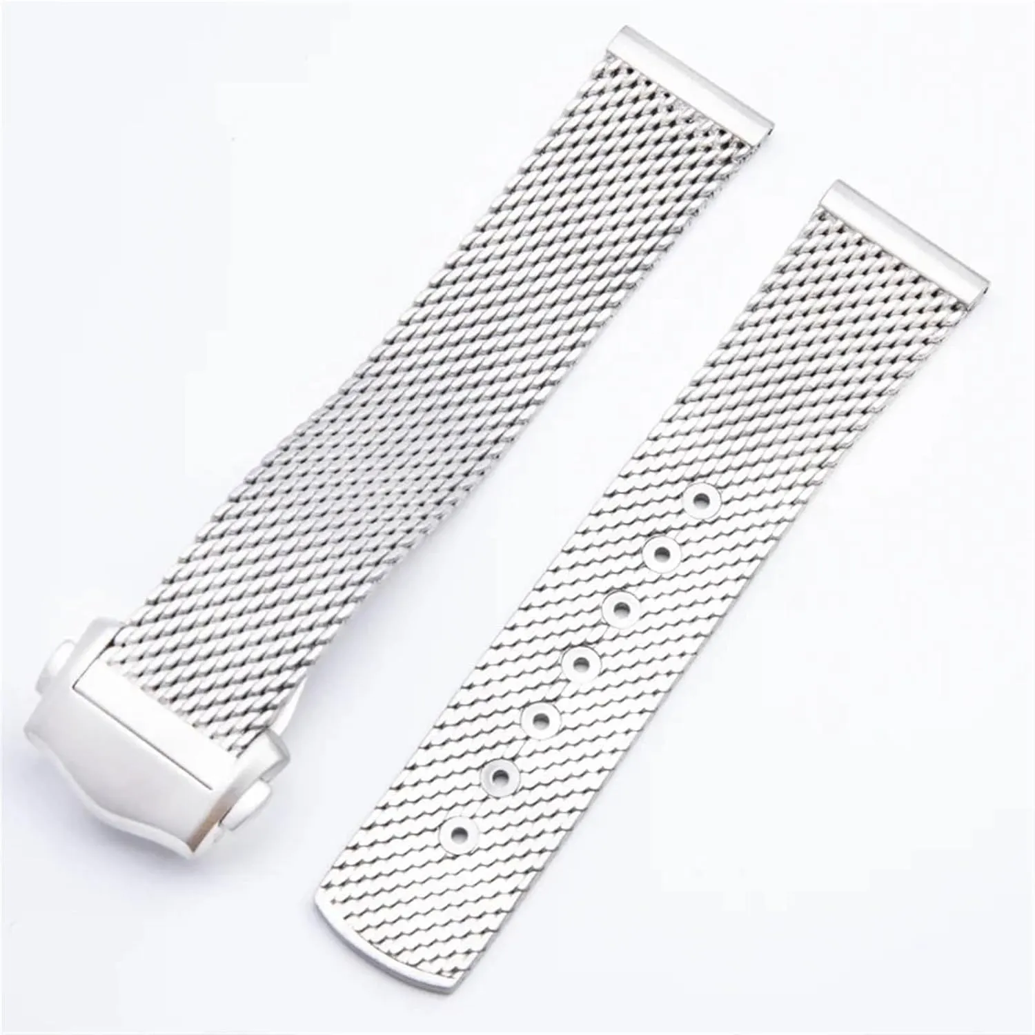 Omega Strap 007 Seamaster Diver 300 resentment predate Bracelet Replace Milanese Stainless Belt 20mm 316L Steel Chain Watchband Fit For 