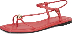 Open Square Toe Sandals Dressy Beach Thong Flip Flop Slides Sandals consumption Strappy Flat Sandals for Women Comfortable 