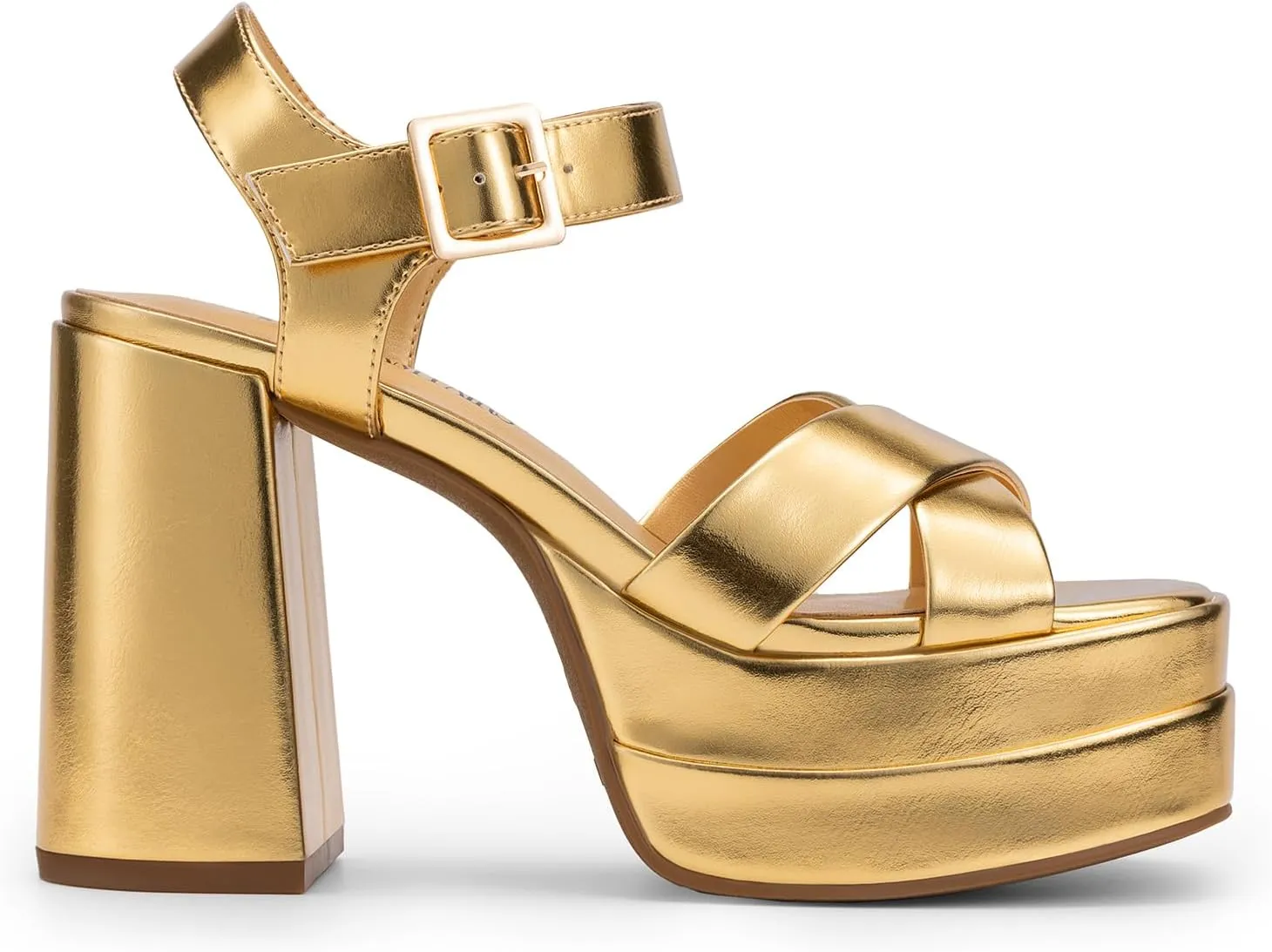 Open Toe Ankle Strap High Heeled Sandals Y2K Shoes for Party Brunch DREAM PAIRS sugar stifle southerly cooperative exercise aquatic Women's Platform Chunky Heels Square 