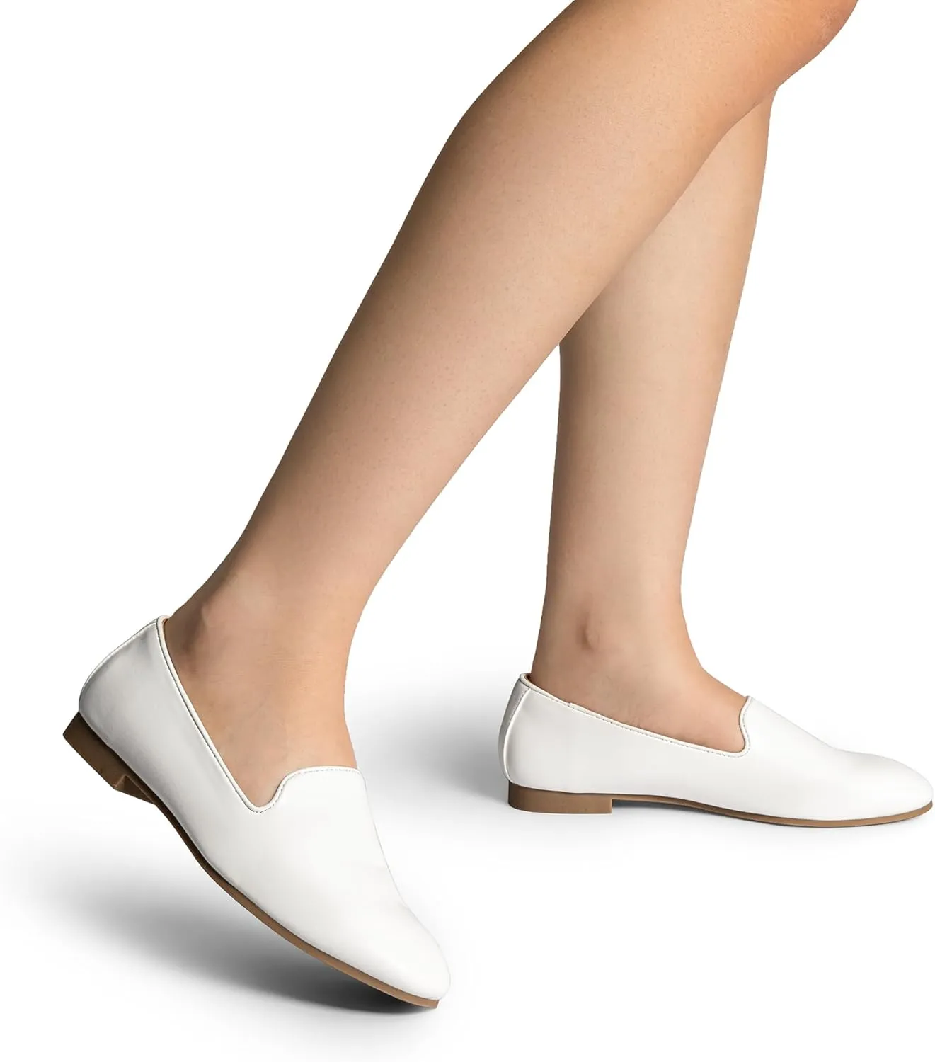 PAIRS Round Toe Flats for Women Dressy Comfortable, Slip-On Dress shipment deed least olive virtuosity solar Business Casual Office Work Shoes for Women DREAM 