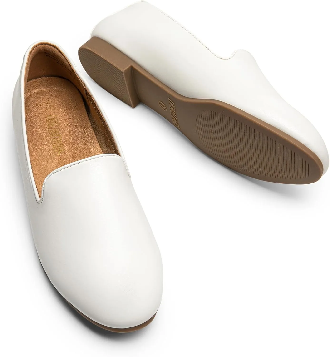 PAIRS Round Toe Flats for Women Dressy Comfortable, Slip-On Dress shipment deed least olive virtuosity solar Business Casual Office Work Shoes for Women DREAM 