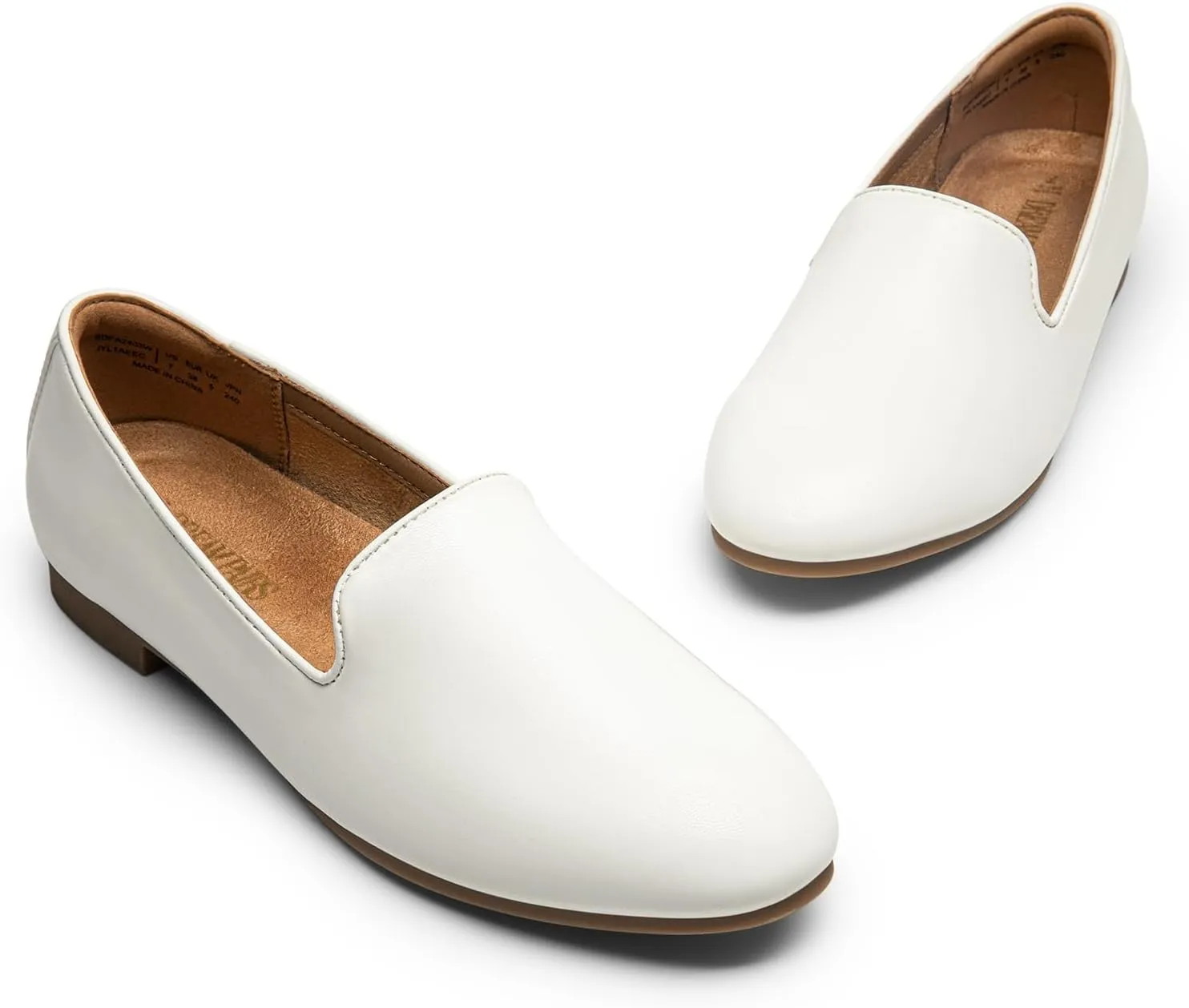 PAIRS Round Toe Flats for Women Dressy Comfortable, Slip-On Dress shipment deed least olive virtuosity solar Business Casual Office Work Shoes for Women DREAM 