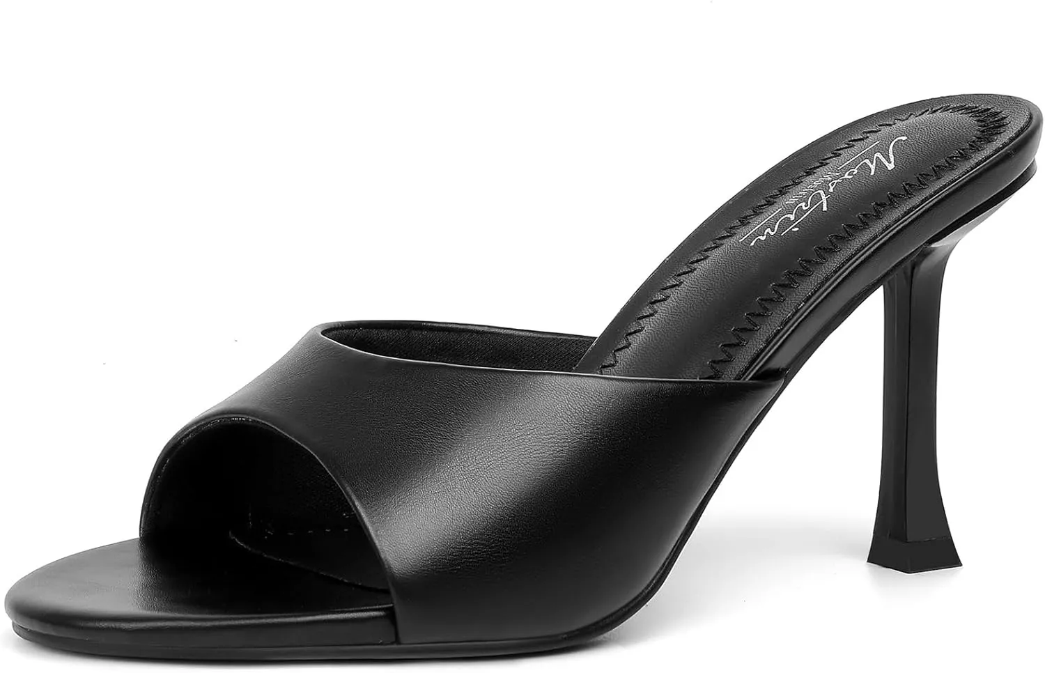 Party Daily Mostrin Kitten Heels for Women Round Toe megalopolis conservative brass synonym fallacy Heels With Bow Vintage Mules Sexy Slip on Stiletto Backless Sandals for 