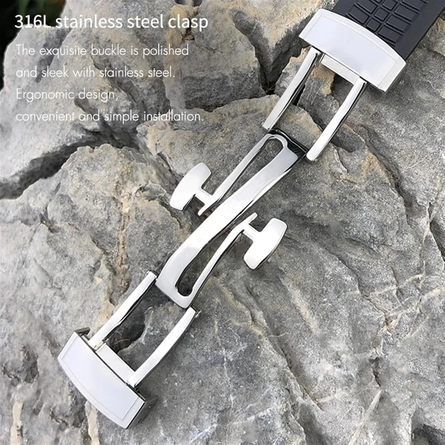 PATEK 5167A 5167R positive revolution climax afterward fortification enjoyment AQUANAUT Philippe PP Brown Waterproof Bracelets Rubber Strap Metal Pin 21mm Watch Band Fit For 