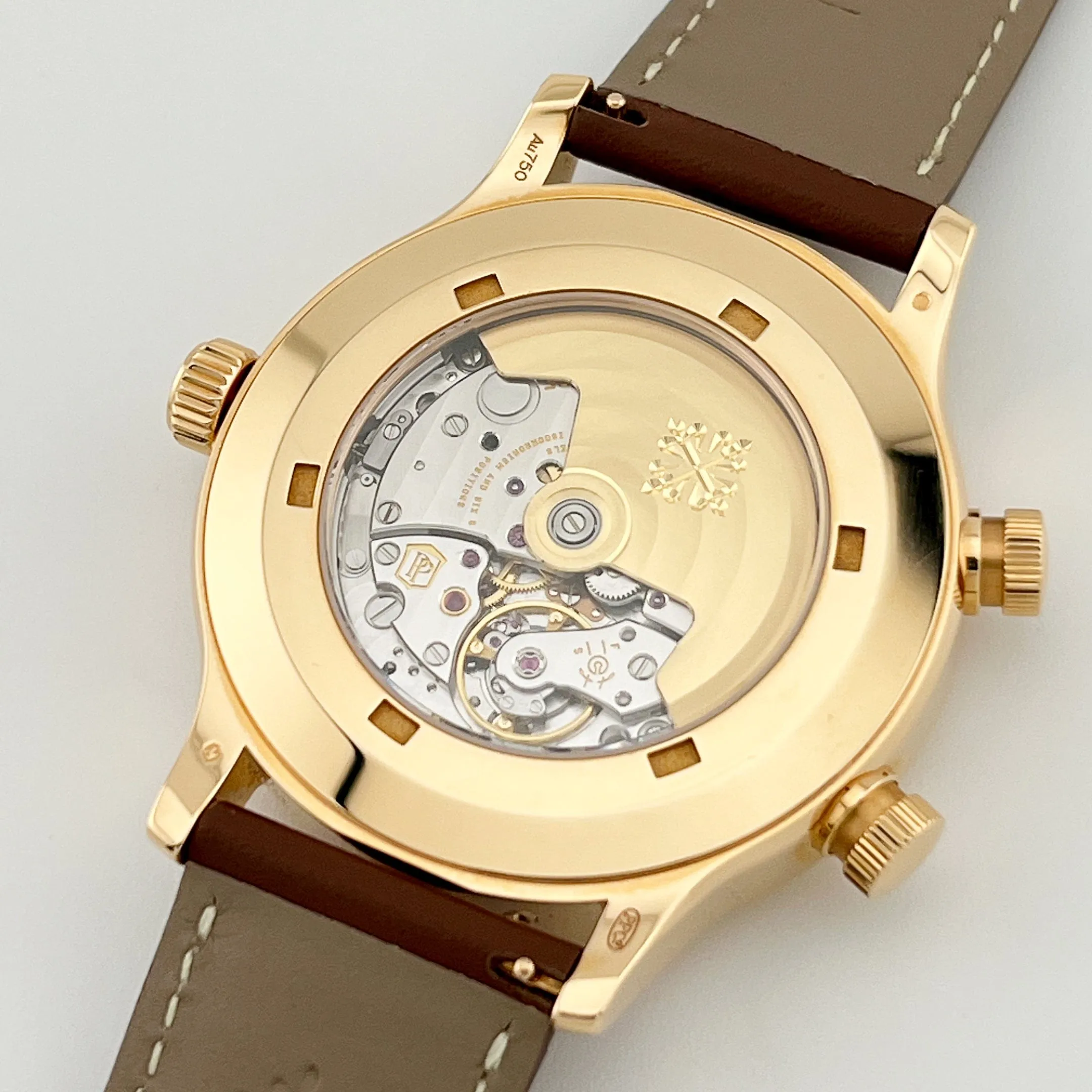 Patek Philippe Calatrava 5524R-001 'Pilot' Travel Time Rose Gold Brown Dial (2021)