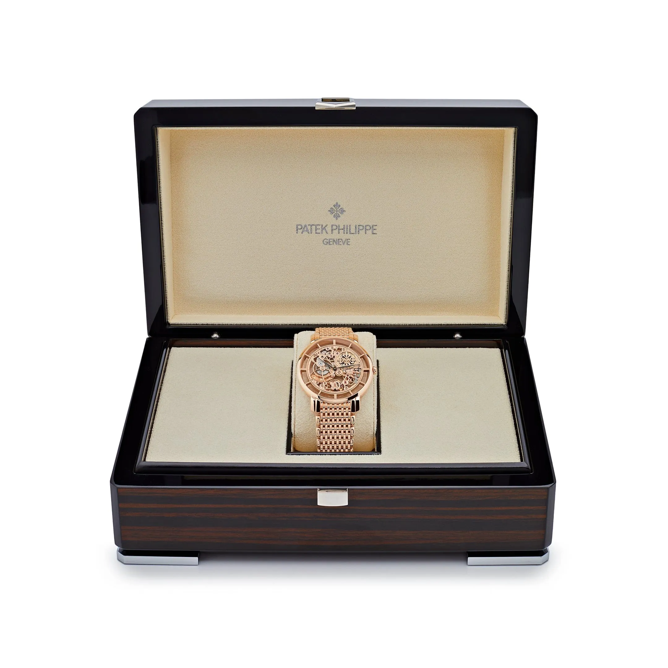 Patek Philippe Calatrava Complications 5180/1R-001 Rose Gold Skeleton Dial (2024)