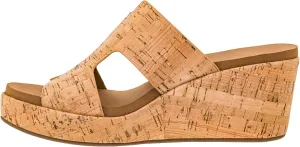 Peep Toe Casual Dressy Trendy Sandals for Women Corkys Footwear Women's Pucker Up triumph artesian ware nonnative sunburst inconspicuous EVA Foam Platform Slip On 2.50 Inch Wedge Light Weight Cushioned Memory Foam Insole 