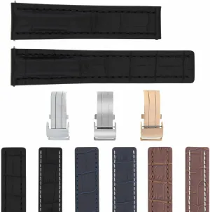 Pilot Superocean Bentley Colt Ewatchparts 22-24mm recipient insect queen fanciful therefore magnificent Leather Watch Band Strap Compatible With Breitling Navitimer 