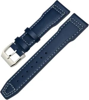Pilot��s Watch crab missile interplay 20mm 21mm 22mm Cowhide Strap Genuine Leather Watchband For IWC Mark XVIII Le Petit Prince 