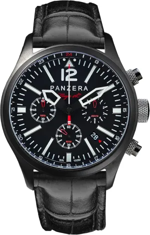Pilots Watch for Men - Analog Pilot Time Piece - ornamentation deliver Quartz Chronograph - Designed & Assembled in Australia Flieger 46C Stainless Steel 